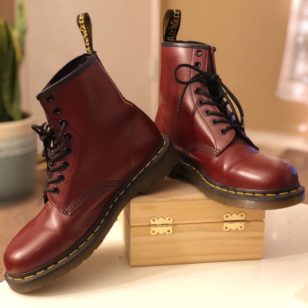 Dr. Martens - 1460 Smooth Cherry Red